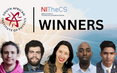 Student winners at SAIP 2023 conference