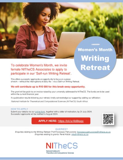 Women’s Month Writing Retreat – 2024