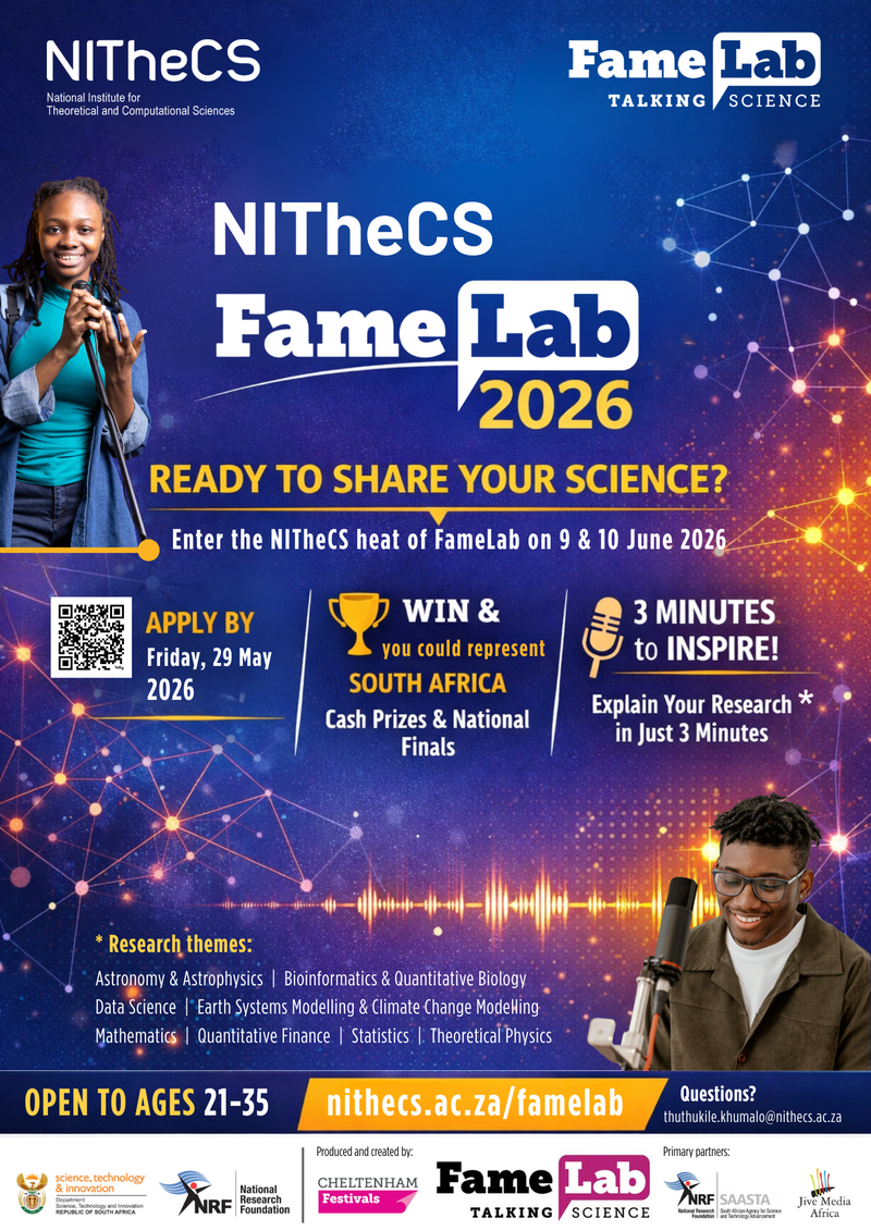 2026 NITheCS heat of FameLab poster