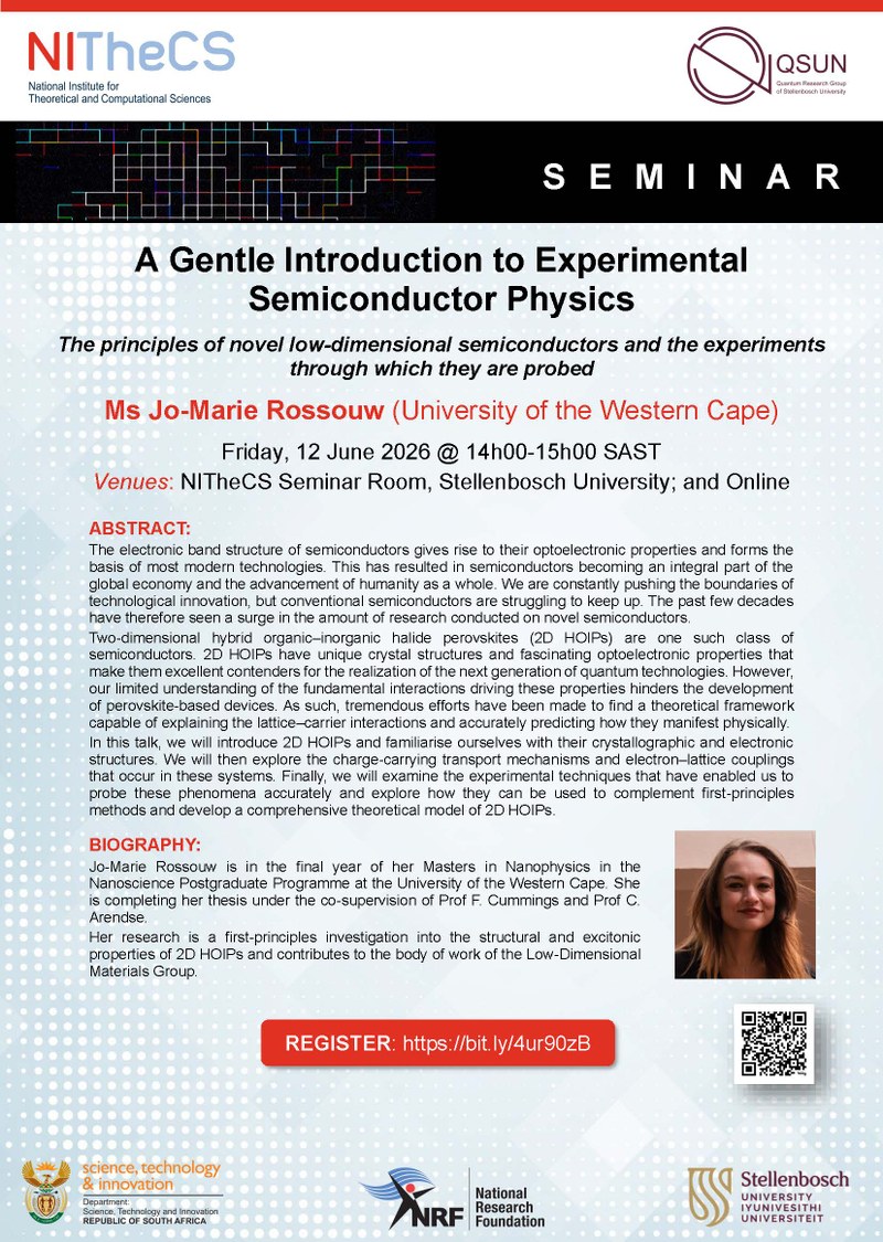 A Gentle Introduction to Experimental Semiconductor Physics poster