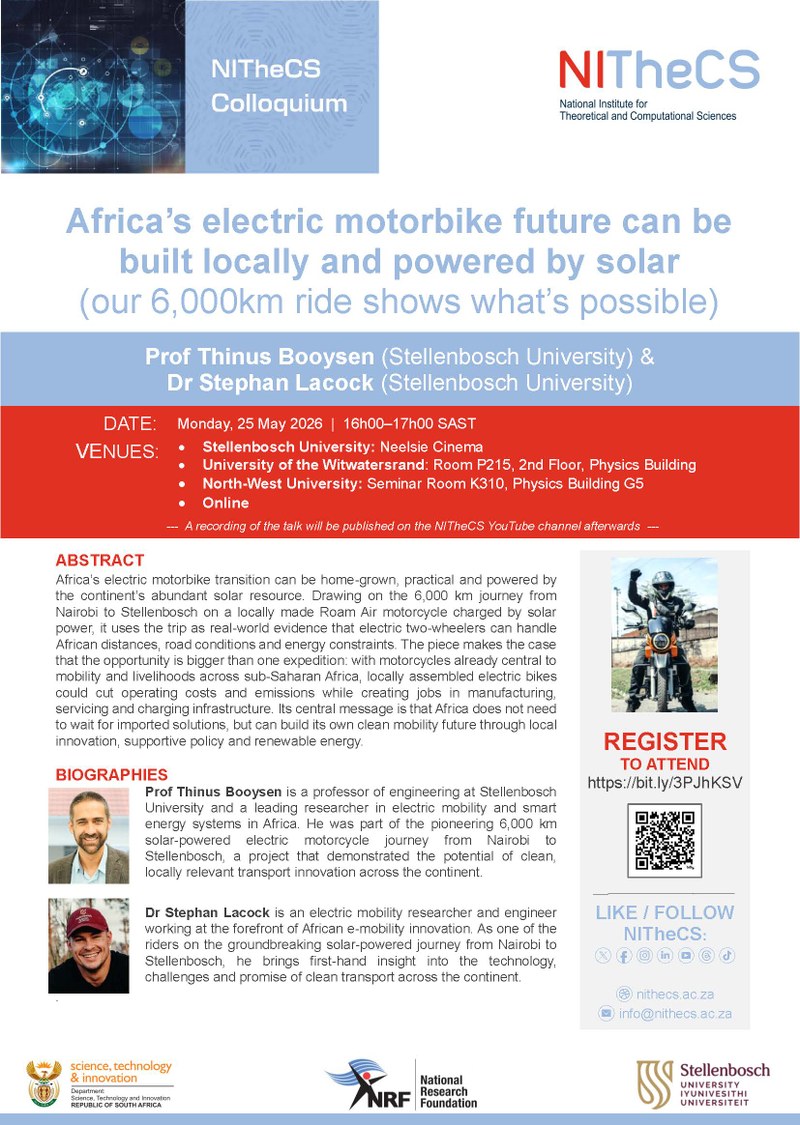 Africa’s electric motorbike future can be built locally and powered by solar (our 6,000km ride shows what’s possible) poster