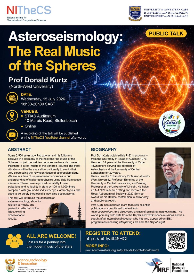 Asteroseismology: The Real Music of the Spheres poster