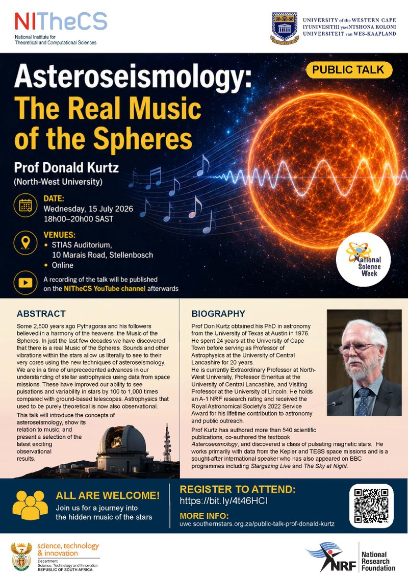 Asteroseismology: The Real Music of the Spheres poster