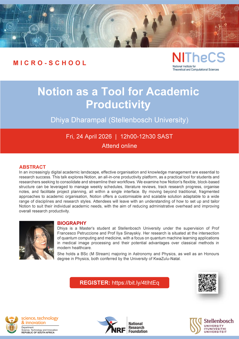 Notion as a Tool for Academic Productivity poster