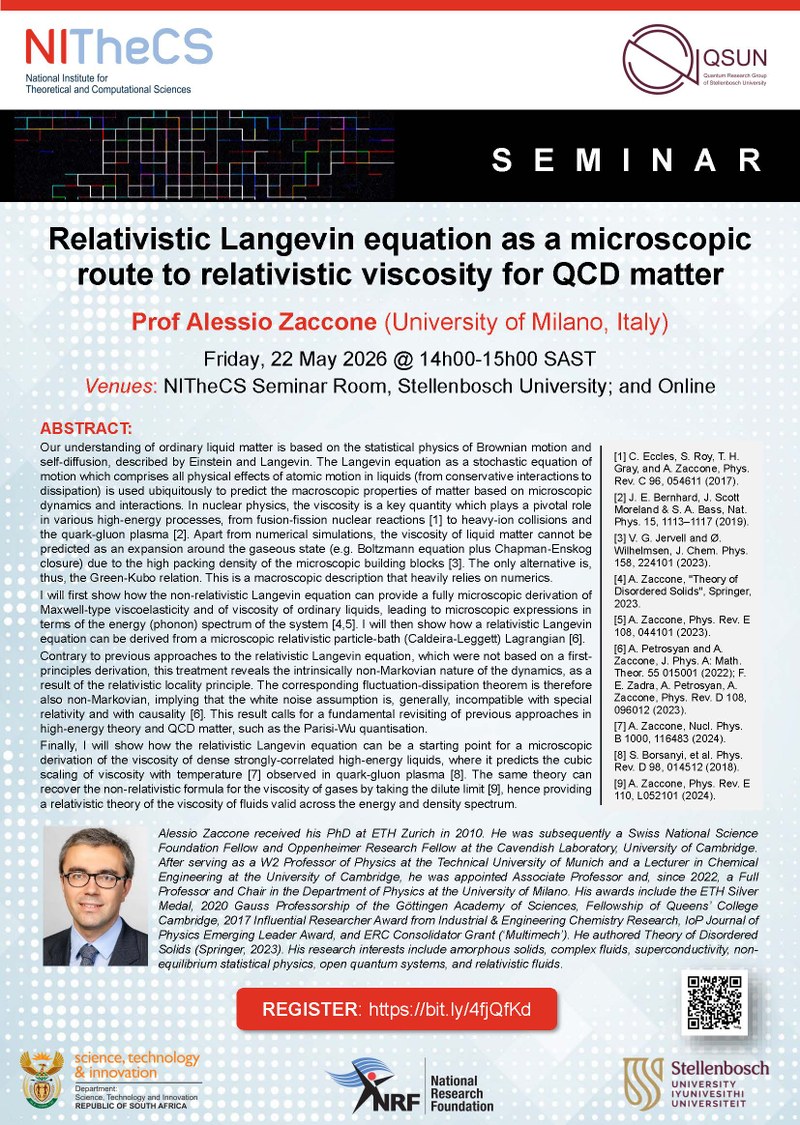 Relativistic Langevin equation as a microscopic route to relativistic viscosity for QCD matter poster