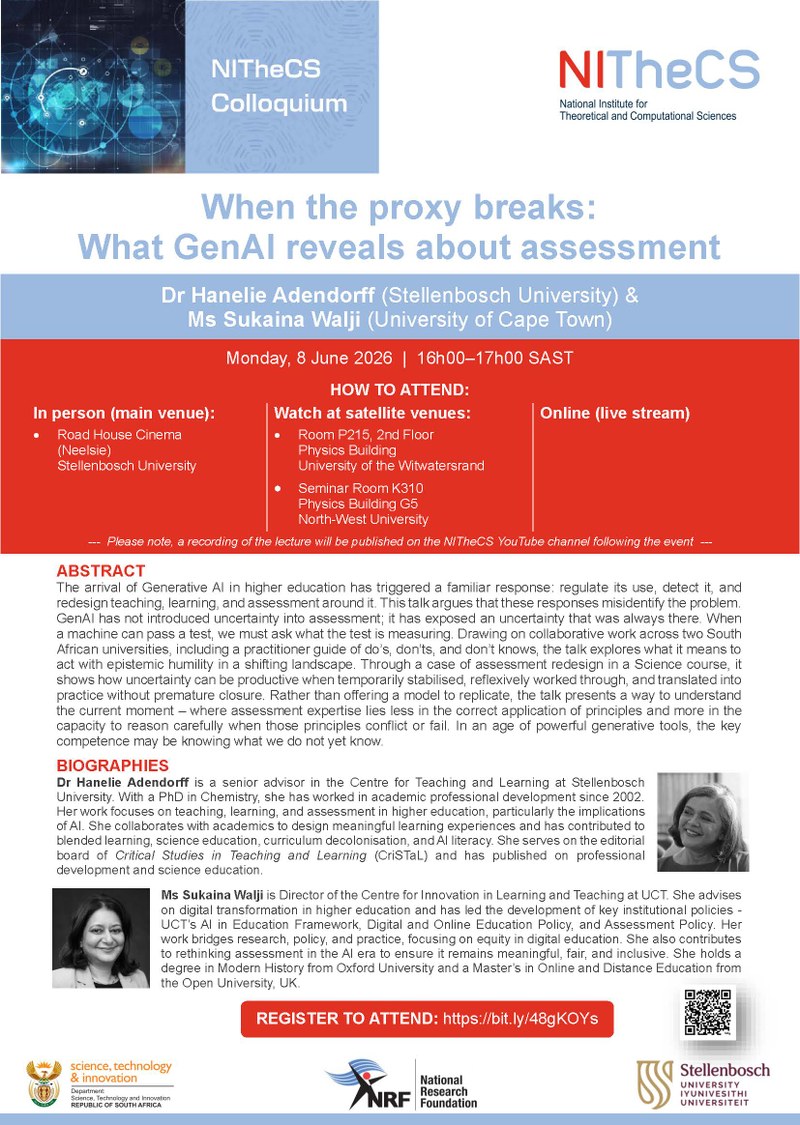 When the proxy breaks: What GenAI reveals about assessment poster