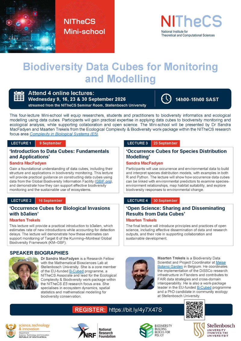 Biodiversity Data Cubes for Monitoring and Modelling poster