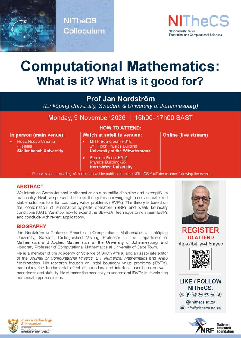 Computational Mathematics: What is it? What is it good for? poster