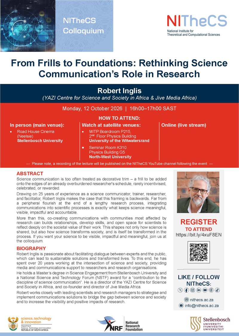 From Frills to Foundations: Rethinking Science Communication’s Role in Research poster