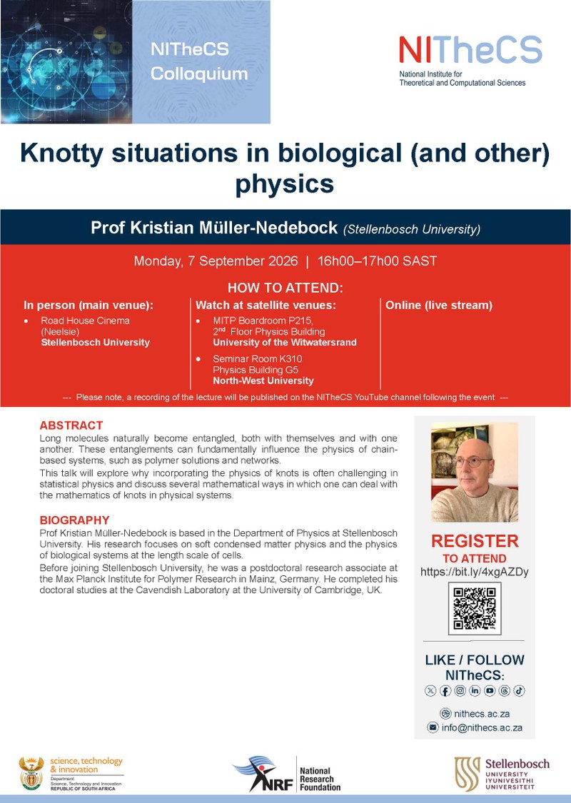 Knotty situations in biological (and other) physics poster