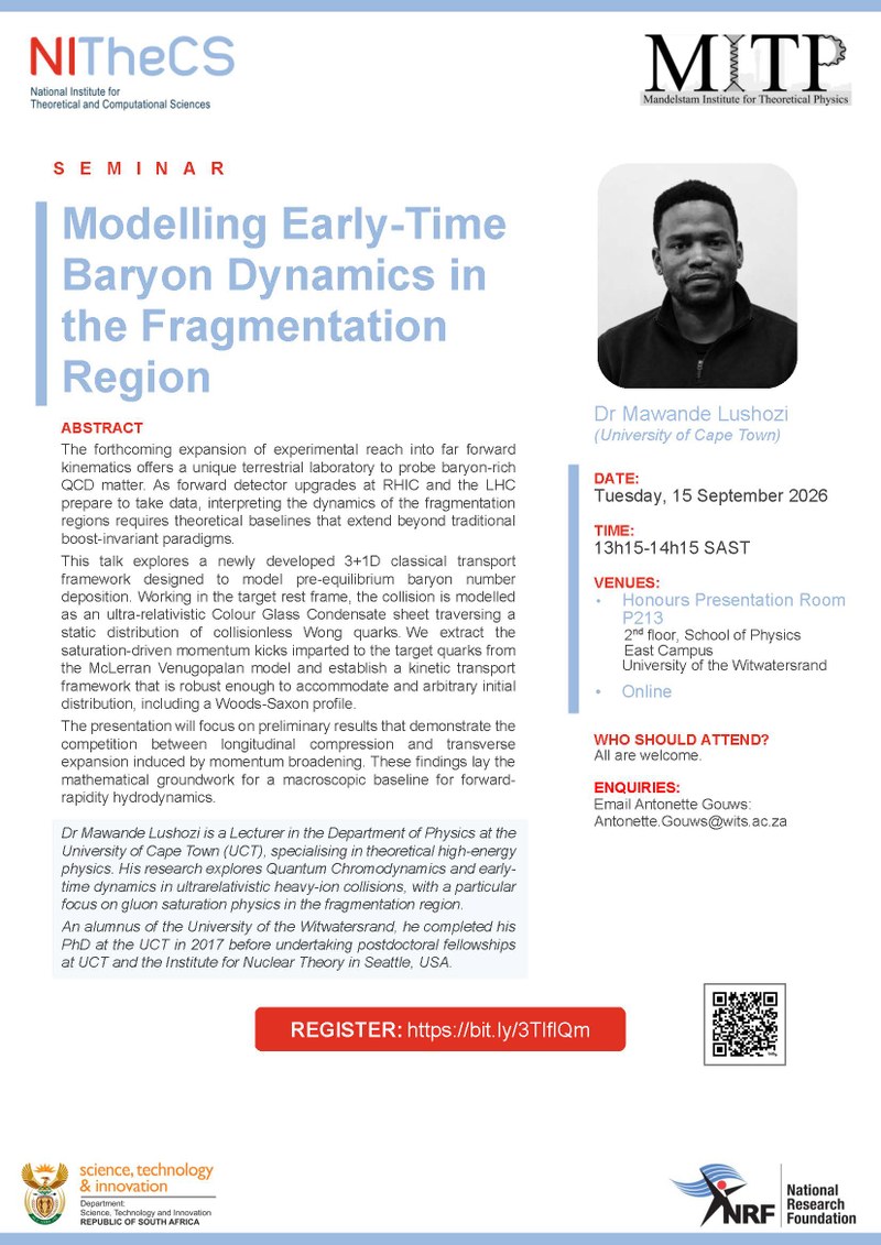 Modelling Early-Time Baryon Dynamics in the Fragmentation Region poster