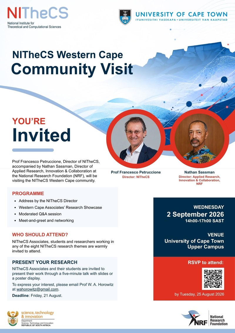 NITheCS Western Cape Community Visit poster
