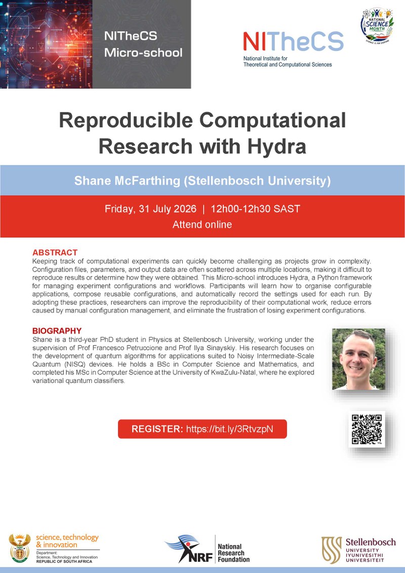 Reproducible Computational Research with Hydra poster